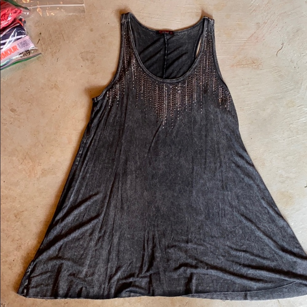 Party Grey Medium Tank Top